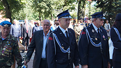 Митинг, посвященный освобождению города Волковыска