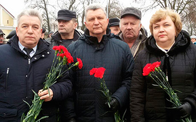 Мы будем помнить…В Волковыске отметили День памяти воинов-интернационалистов